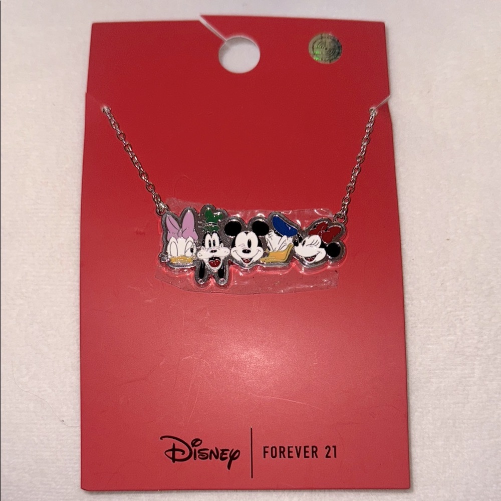 Disney Mickey and Friends Character Necklace